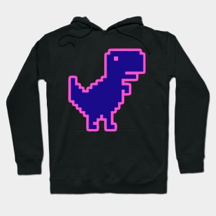 Pixel Dinosaur, No Internet Connection Hoodie